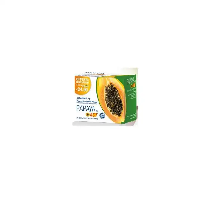 Papaya Act Integratore Metabolismo Energetico 30 Bustine