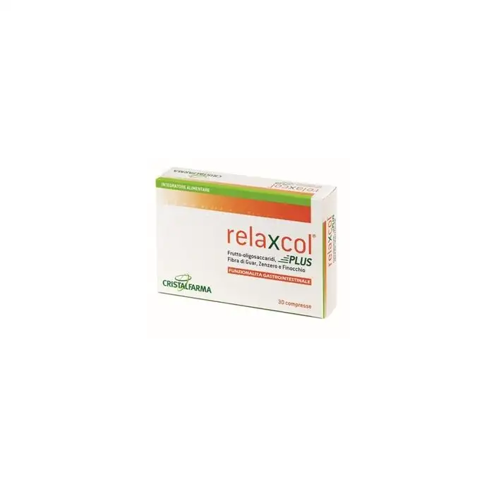 Relaxcol Plus Integratore Funzionalità Gastrointestinale 30 Compresse