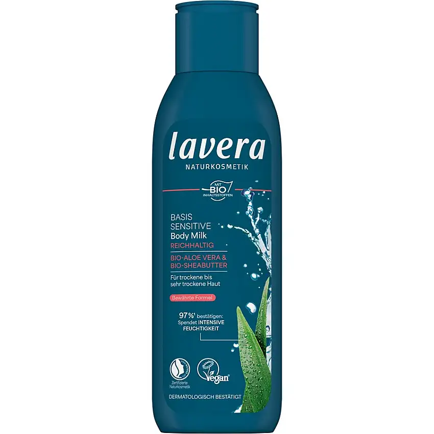 Lavera Cura del corpo Enriching Body Milk Aloe vera e burro di karité biologici