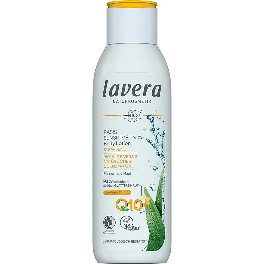 Lavera Cura del corpo Lozione per il corpo rassodante Aloe vera biologica e coenzima Q10 naturale