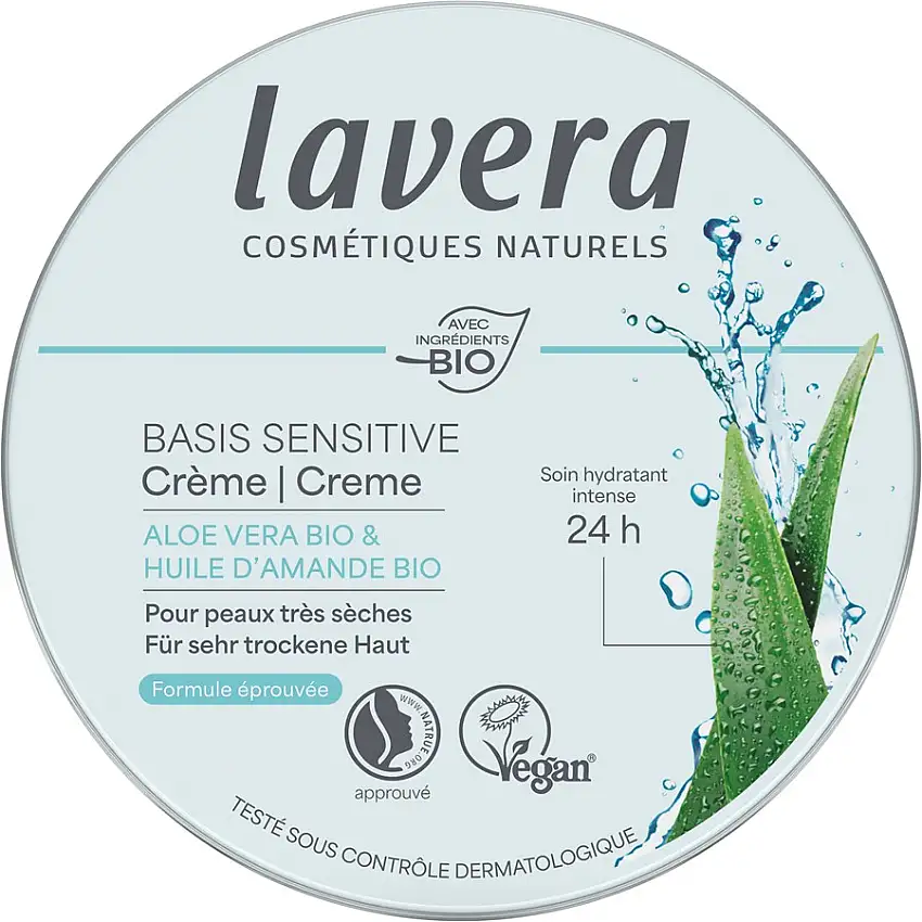 Lavera Cura del viso Cream Aloe vera biologica e olio di mandorle biologico