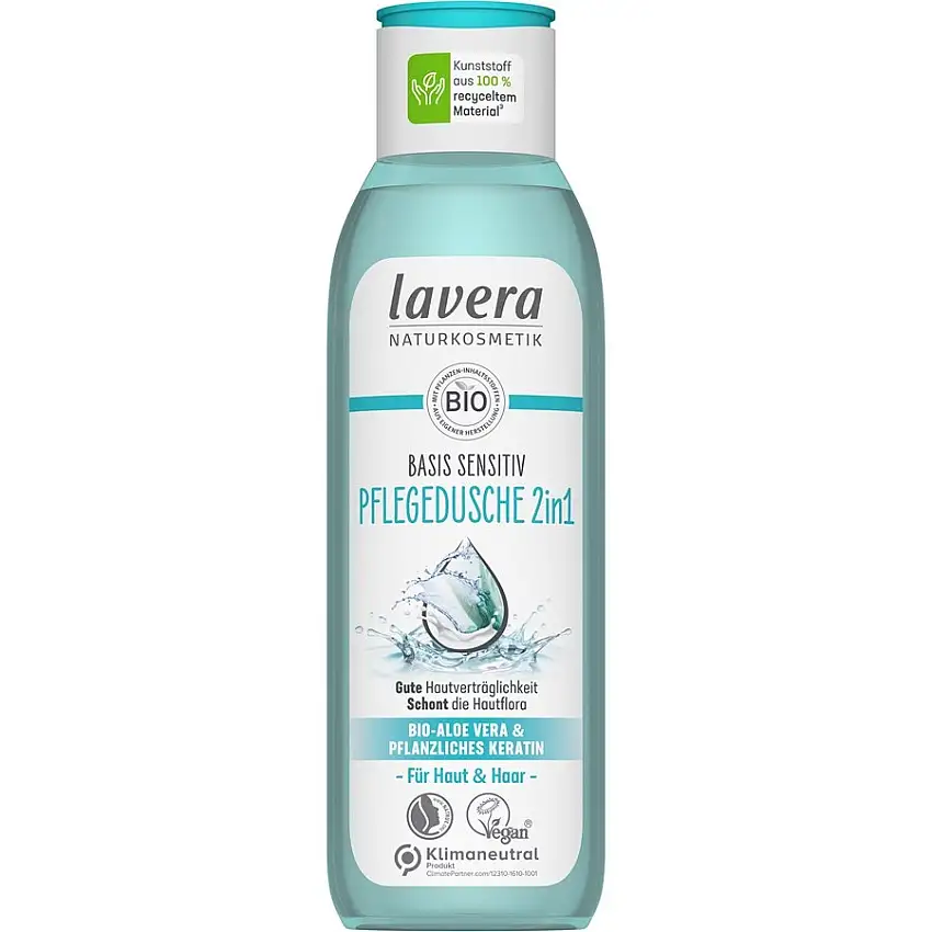Lavera Cura del corpo Doccia curativa 2in1 Aloe vera e cheratina vegetale biologiche