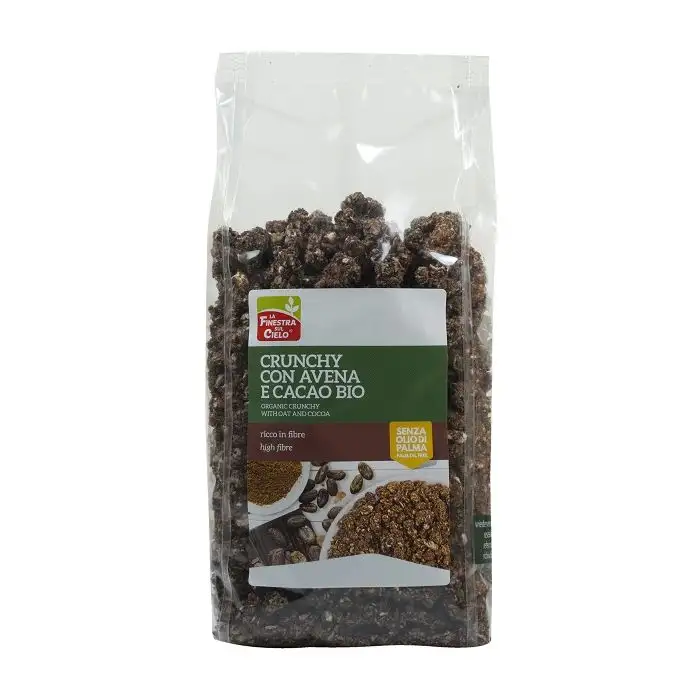 CRUNCHY C/AVENA/CACAO BIO 375G