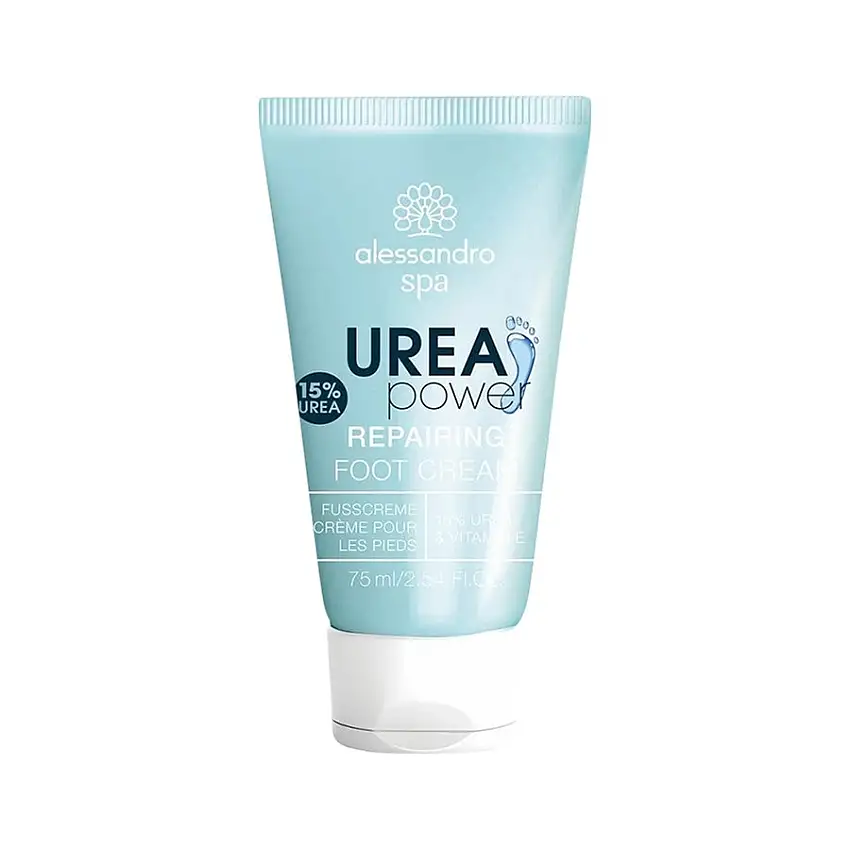 Alessandro Cura dei piedi Crema piedi riparatrice al 15% di urea