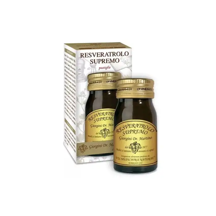 Dr. Giorgini Resveratrolo Supremo Integratore Antiossidante 60 Pastiglie