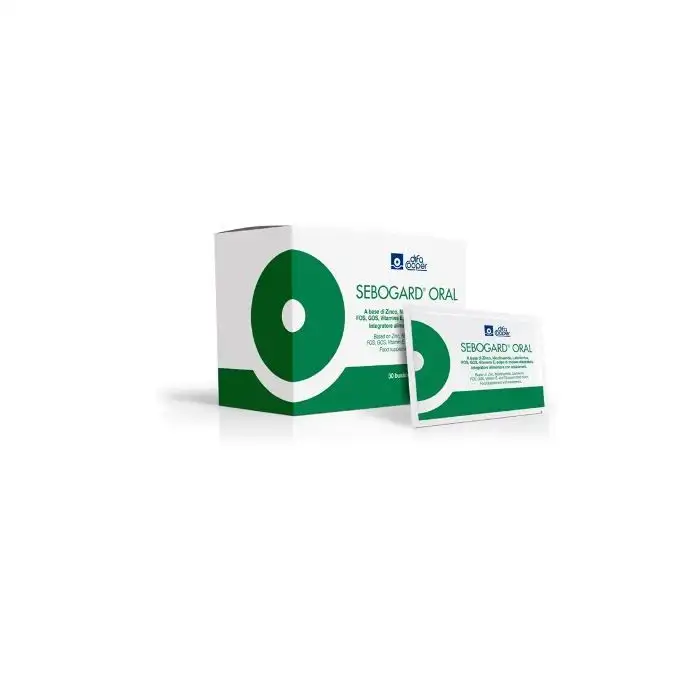 Sebogard Oral Integratore Per Seborrea e Acne 30 Bustine