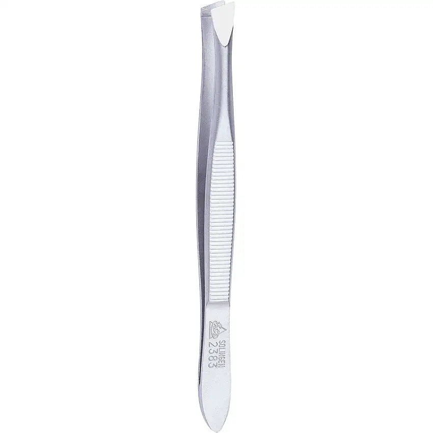 ERBE Pinzette Pinzetta, angolata, inossidabile, 9 cm Premium