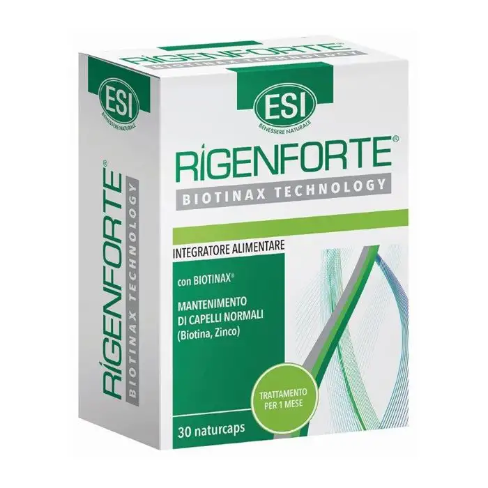 Esi Rigenforte Retard Naturcaps Integratore Unghie e Capelli 30 Capsule