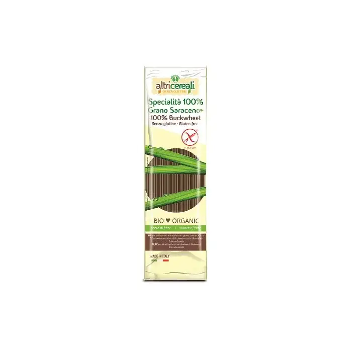 AltriCereali Specialità Grano Saraceno Pasta Spaghetti Biologici 250 g