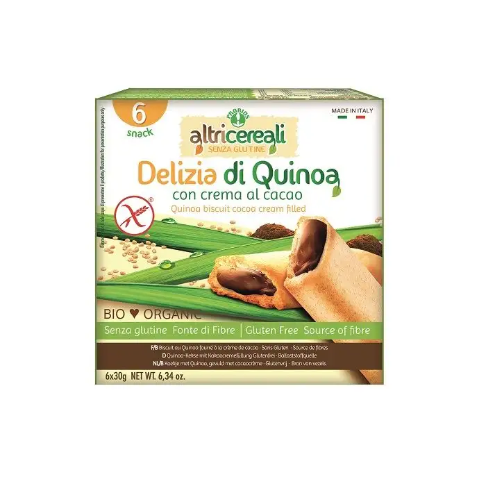 DELIZIA QUINOA S/GL 6X30G PROBIO