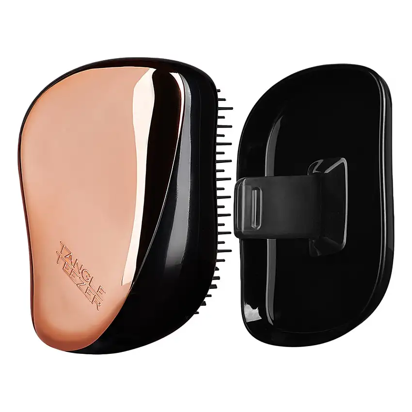 Tangle Teezer Compact Styler Spazzola per capelli oro rosa Capelli lisci e ricci