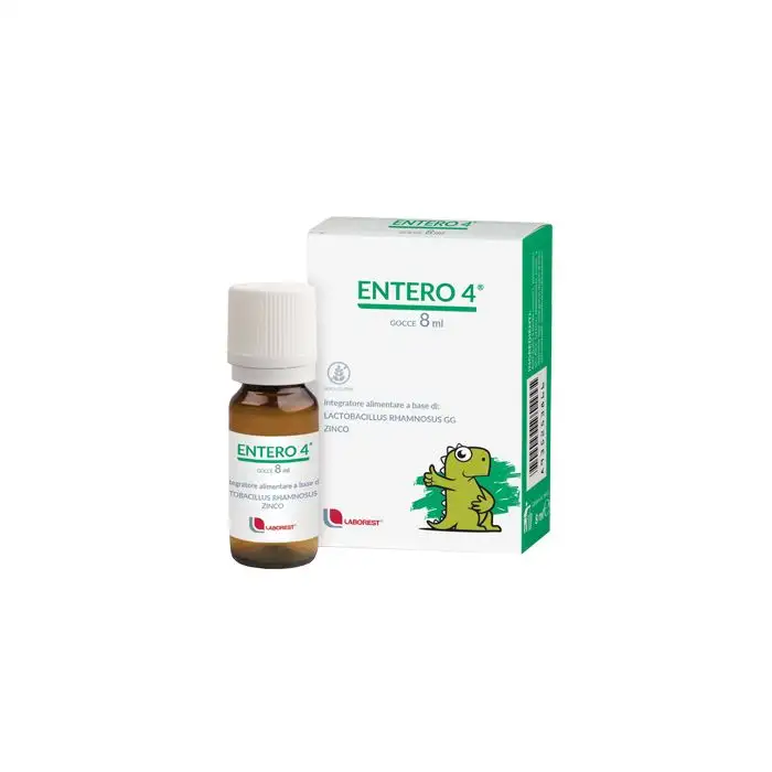 Entero 4 Integratore Fermenti Lattici Gocce 8 ml