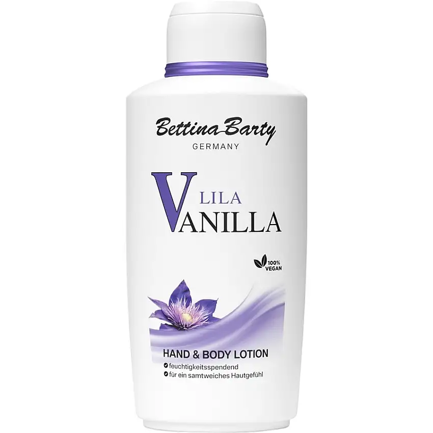 Bettina Barty Lila Vanilla Lozione per mani e corpo