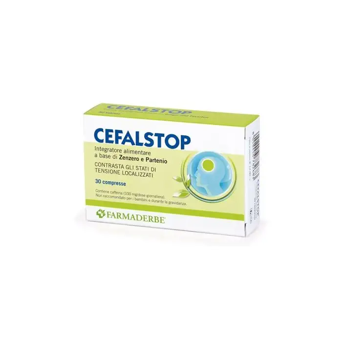 Farmaderbe Cefalstop Integratore Anti Tensivo 30 Compresse