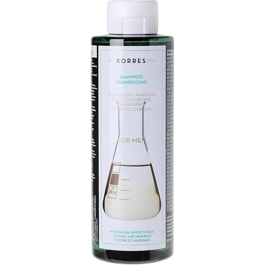 Korres Shampoo speciali Shampoo contro la caduta dei capelli Cistina e minerali