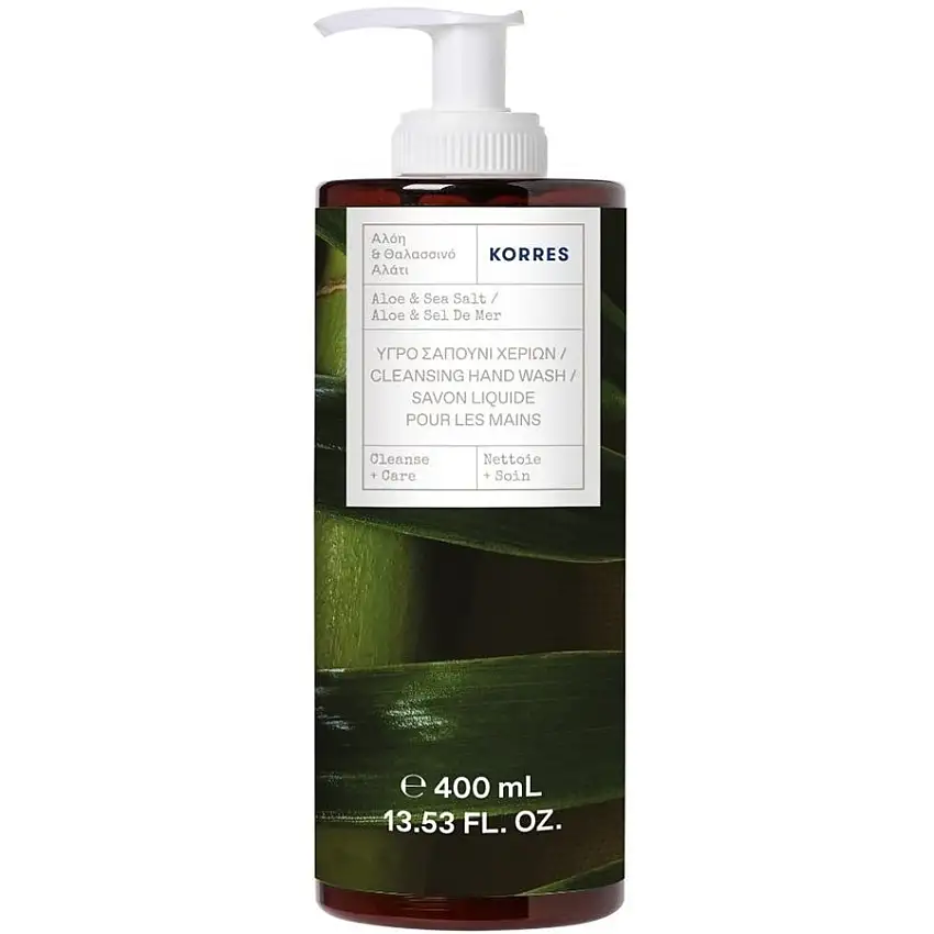 Korres Cura delle mani Sapone liquido per le mani all'ALOE e al SALE MARINO ALOE & SEA SALT