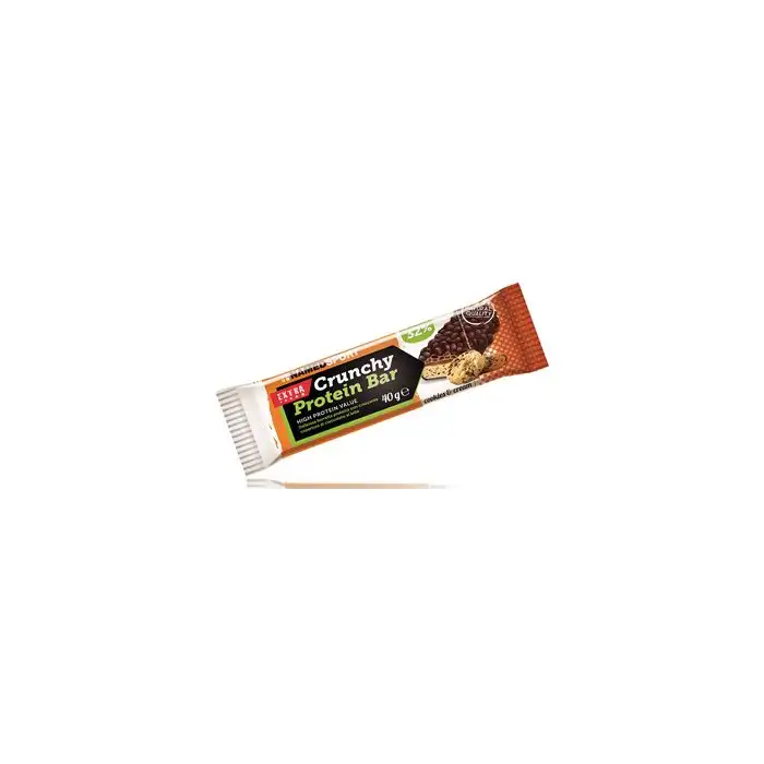 Named Sport Crunchy Proteinbar Cookies&Cream Barretta Proteica 40 g
