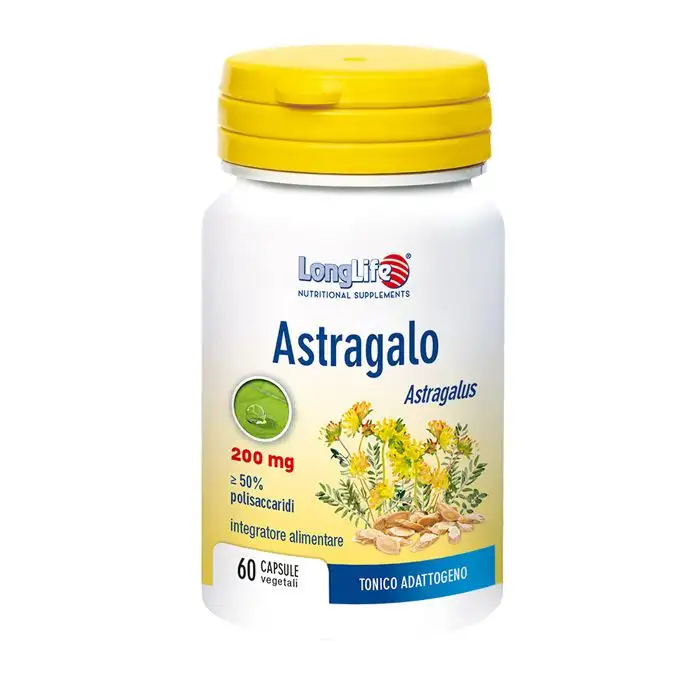 LongLife Astragalo Integratore Difese Immunitarie 60 Capsule