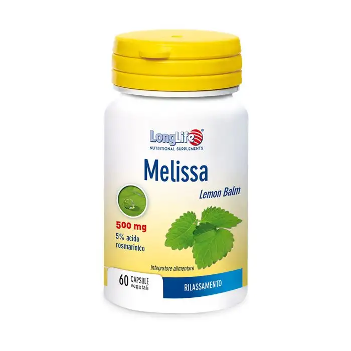 LongLife Melissa 500 mg Integratore 60 Capsule