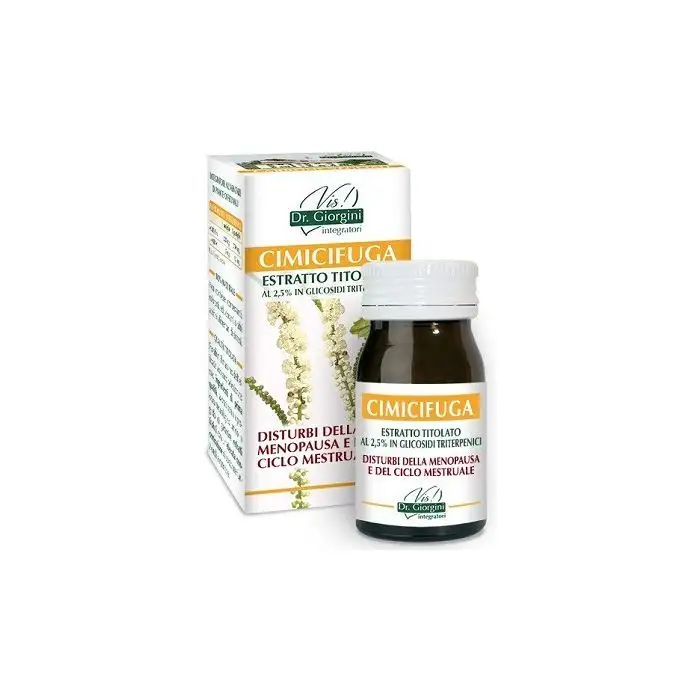 Dr. Giorgini Cimicifuga Estratto Titolato Integratore Alimentare 60 Pastiglie