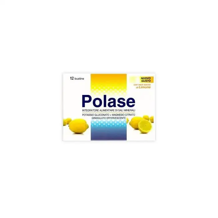 Polase Integratore Sali Minerali Gusto Limone 12 Bustine