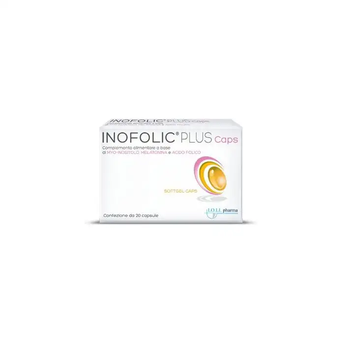Inofolic Plus Caps Integratore di Acido Folico 20 Capsule