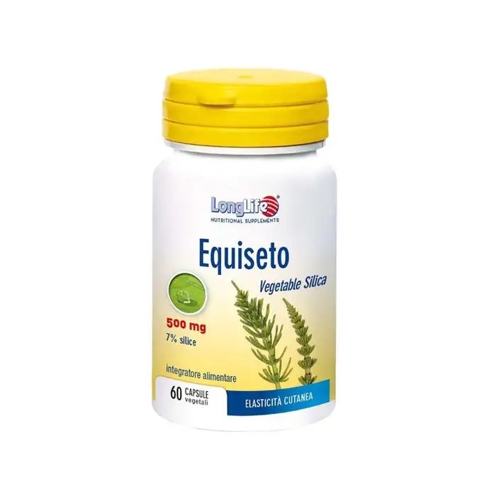 LongLife Equiseto 2,5% In Silice Integratore 60 Capsule