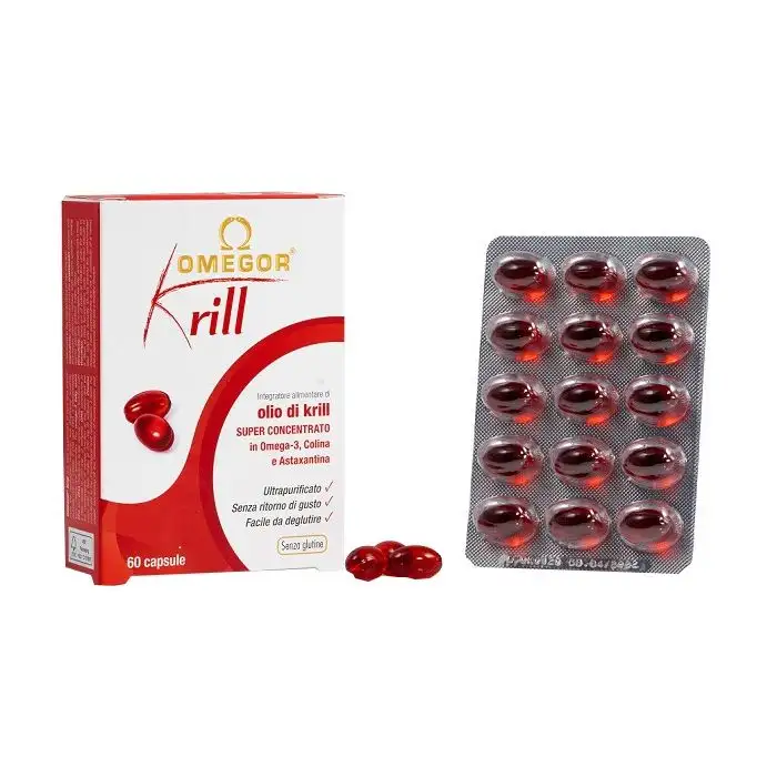 Omegor Krill Integratore Alimentare 60 Perle