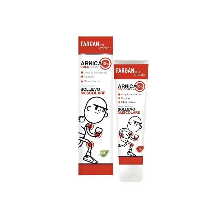 Fargan Esse Cosmetic Arnica 10% Dolocream Sollievo Muscolare 100 ml