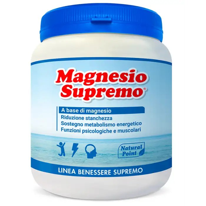 Natural Point Magnesio Supremo Integratore Per Stanchezza e Stress 300 g