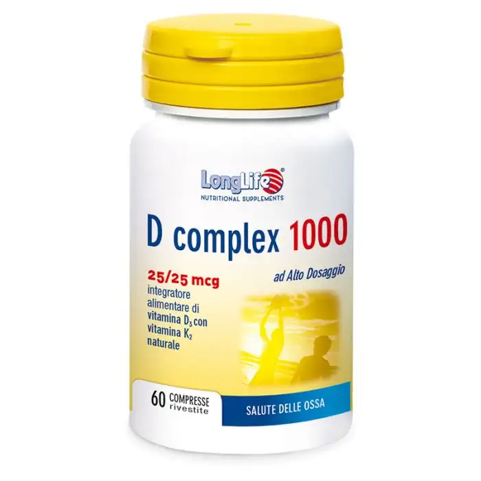 LongLife D Complex 1000 Integratore Alimentare 60 Compresse