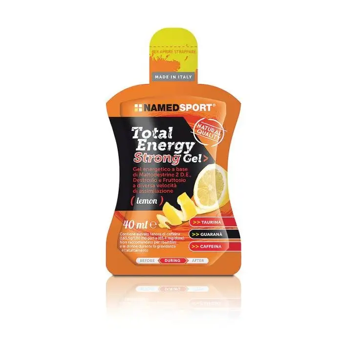 Named Sport Total Energy Strong Gel Lemon Integratore Energetico 40 ml