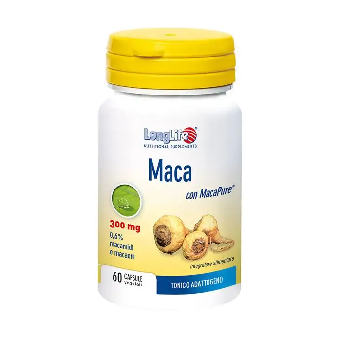 LongLife Maca Integratore Tonico Energizzante 60 Capsule