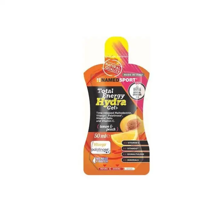 Named Sport Total Enenrgy Hydra Gel Lemon&Pesca Integratore Energetico 50 ml