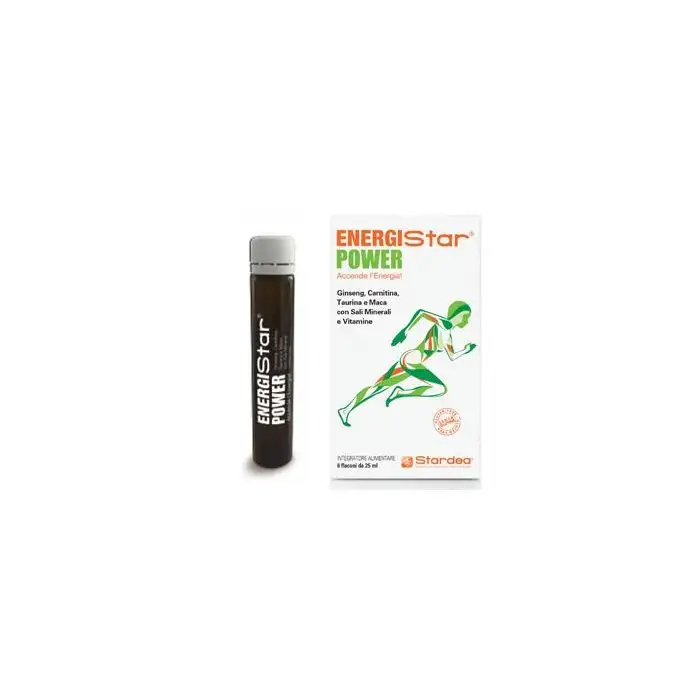 Energistar Power Integratore Energetico 6 Flaconcini