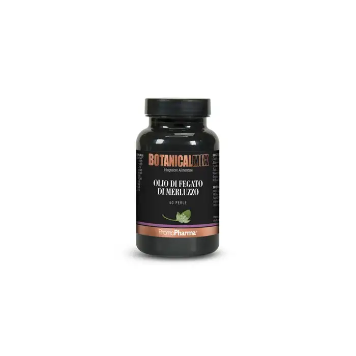 Botanicalmix Olio Di Fegato Di Merluzzo Integratore Di Omega3 60 Perle