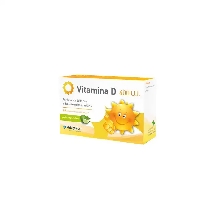 Metagenics Vitamina D 400 Ui Integratore Alimentare 168 Compresse