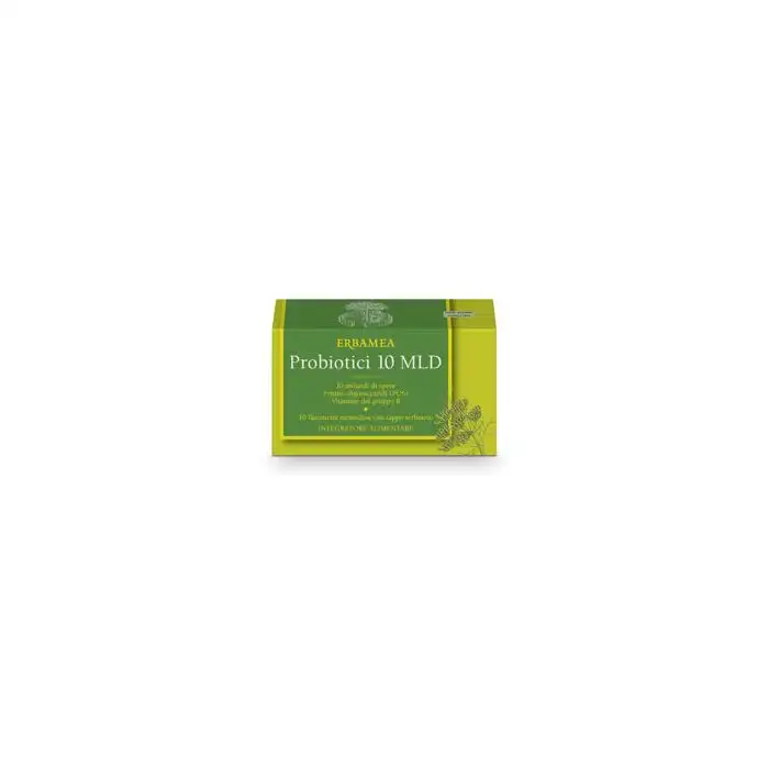 Erbamea Probiotici 10 Mld Flaconcini