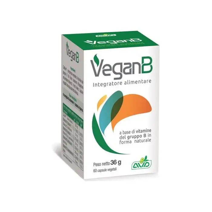 A.v.d. Reform Vegan-b 60 Integratore Alimentare Capsule Vegetali