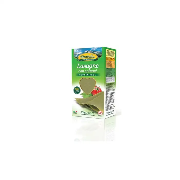 Farabella Pasta Lasagne con Spinaci 250g
