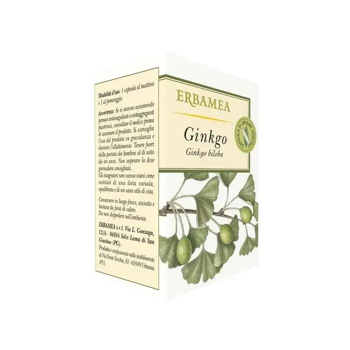 Ginkgo 50cps Vegetali Erbamea