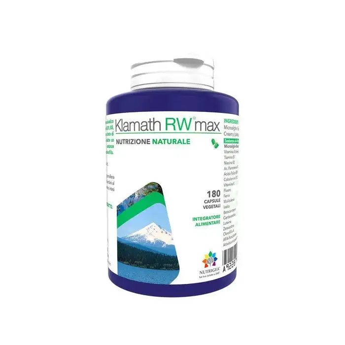 Klamath Rw Max Integratore di Alghe 180 Capsule
