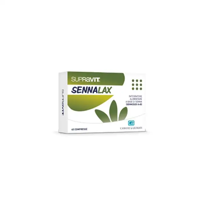Supravit Sennalax Integratore a base di Senna 40 Compresse