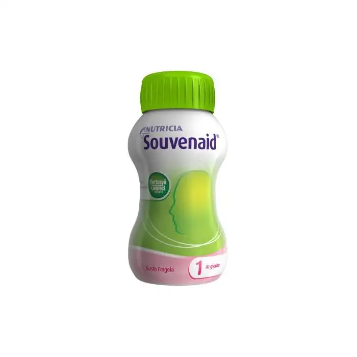 Nutricia Souvenaid Integratore Alimentare Gusto Fragola 4X125Ml