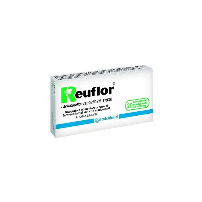 Reuflor Integratore Fermenti Lattici 20 Compresse