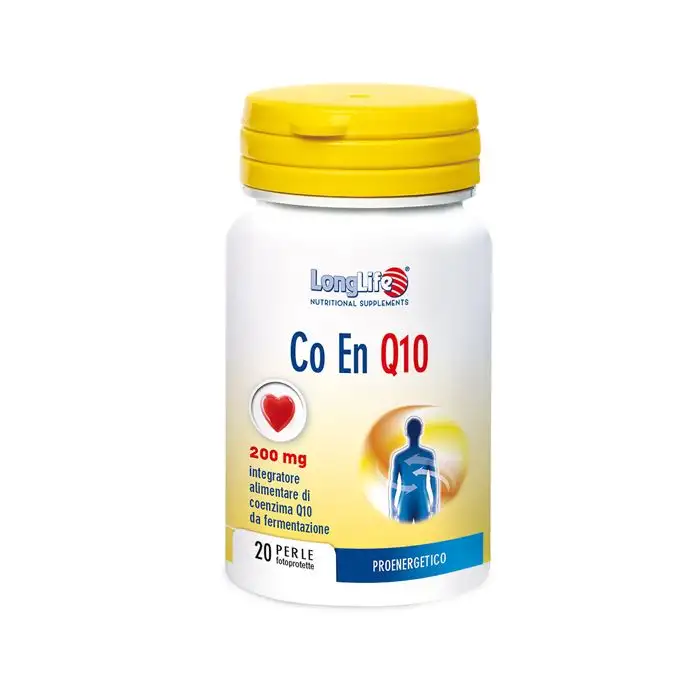 LongLife Co En Q10 200 mg Integratore 20 Perle
