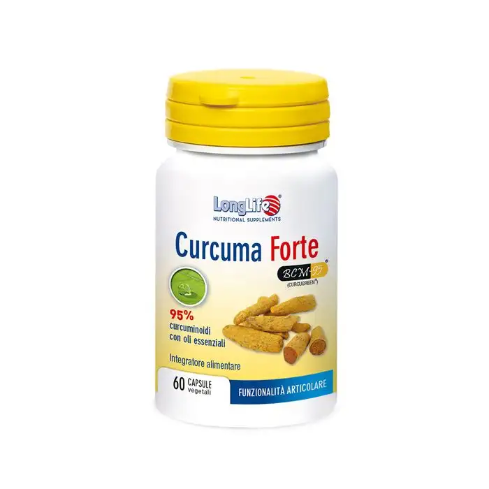 LongLife Curcuma Forte Integratore Curcuma 60 Capsule