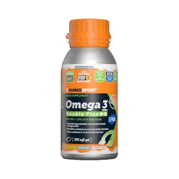 Named Sport Omega3 Double Plus Integratore di Acidi Grassi 240 Capsule