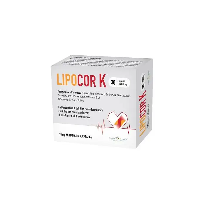 LIPOCOR K 30 Cps 500mg