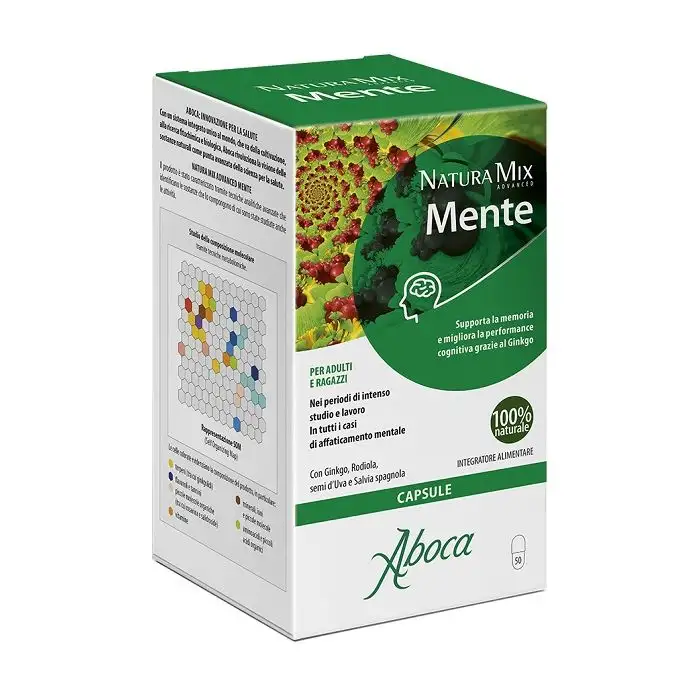 Aboca Natura Mix Advanced Mente 50 capsule